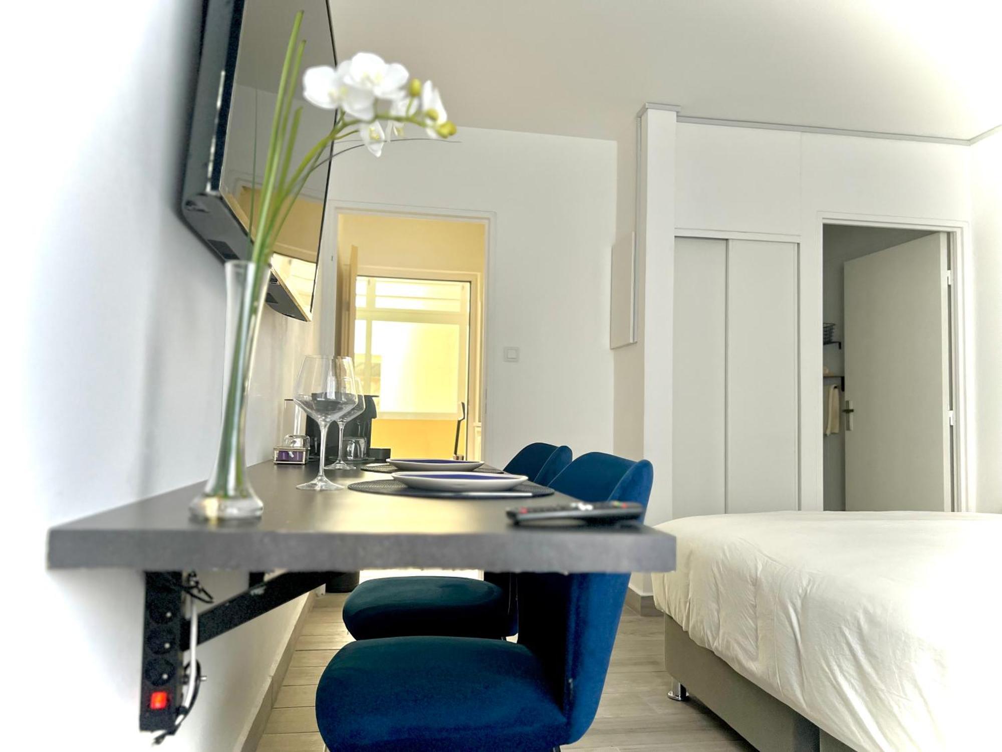 Apartamento T1 - Le Paille En Queue - Neuf, Vue Jardin, 11Min Aeroport Saint-Denis Exterior foto