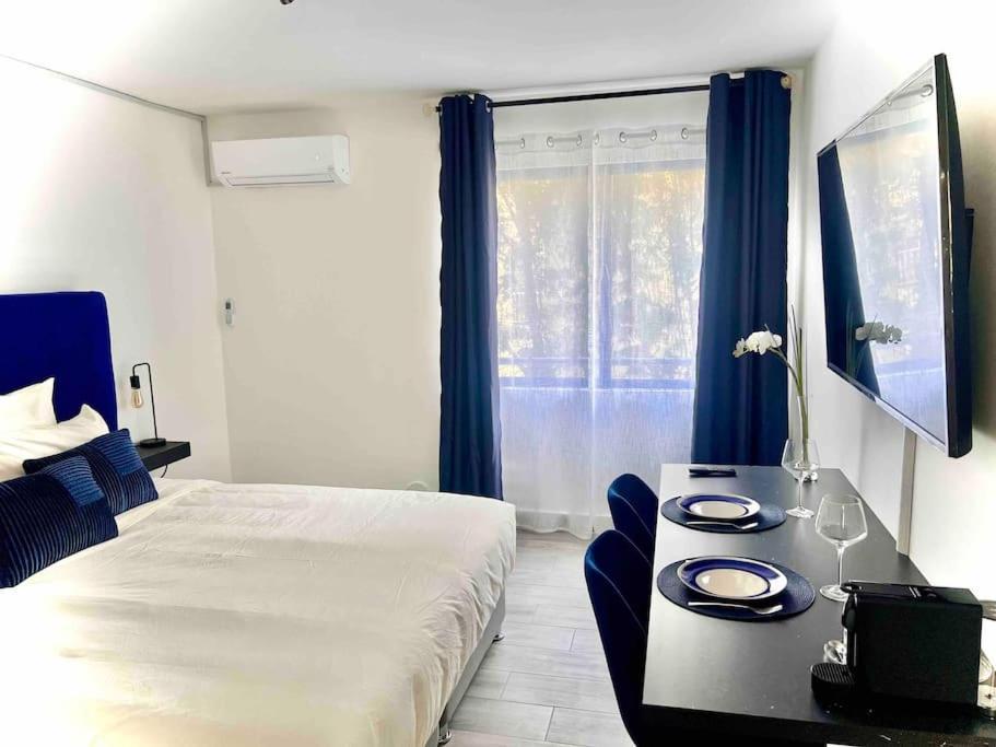 Apartamento T1 - Le Paille En Queue - Neuf, Vue Jardin, 11Min Aeroport Saint-Denis Exterior foto